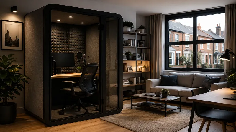 Why More UK Homes Are Making Room for a Soundproof Booth