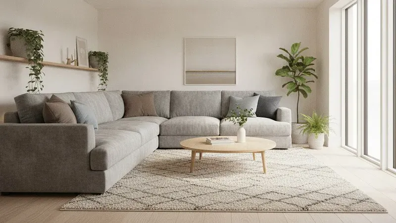 left right corner sofa layout